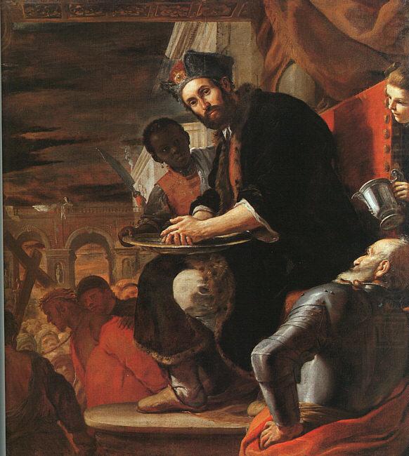 Pilate Washing his Hands af, PRETI, Mattia